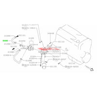 Genuine Nissan Heater Oil Filter Block Water Hose Fits Nissan Skyline R33/R34 GTR & C34 Stagea 260RS (RB26DETT)