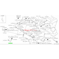 Genuine Nissan IACV Lower Water Hose Fits Nissan S13 180SX & Silvia