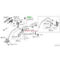 Genuine Nissan Inner Door Locking Knob R/H Fits Nissan R35 GTR CBA 11/2007-11/2010