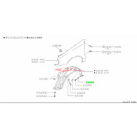 Genuine Nissan Inner Guard Liner Screw Grommet Fits Nissan (Check Compatibility)