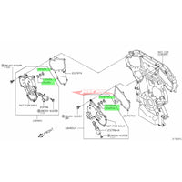 Genuine Nissan Intake Camshaft Front VCT Cover Oil Seal Fits Nissan MR16/QR25/VK45/VQ25/VQ30/VQ35/VQ37/VR30/VR38