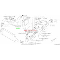 Genuine Nissan LH Upper Intercooler Hose Fits Nissan Skyline BNR32