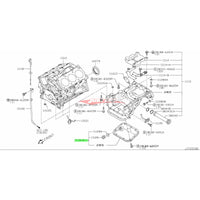Genuine Nissan Lower Engine Oil Pan Fits Nissan R35 GTR VR38DETT