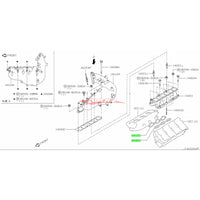 Genuine Nissan Lower Intake Inlet Manifold Gasket Fits Fits Nissan M35 Stagea (VQ25DET)