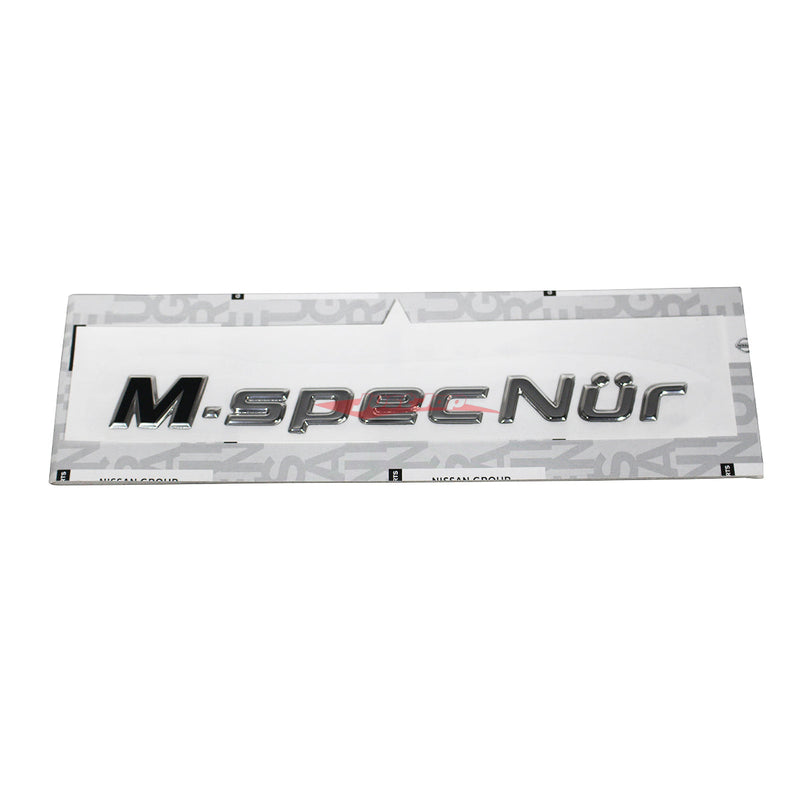 Genuine Nissan M-Spec Nur Badge Fits Nissan Skyline BNR34