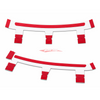Genuine Nissan Nismo Edition Outer Door Mirror Accent Stripe Set Fits Nissan R35 GTR Nismo 14-22