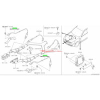 Genuine Nissan O2 Oxygen Air Fuel Ratio Sensor (Front) Fits Nissan Z33 350Z, V35 Skyline -11/04 & M35 Stagea -07/04 (VQ25DD/VQ30DD/VQ35DE)