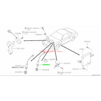 Genuine Nissan O2 Oxygen Air Fuel Ratio Sensor (Rear) Fits Nissan Skyline R32 GTR (RB26DETT)