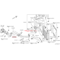 Genuine Nissan Oil Cooler Hose Line R/H Fits Nissan R35 GT-R