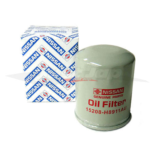 Genuine Nissan Oil Filter (15208-H8911) Fits Nissan CA18/VG30/RB20/RB25/RB26/RB30