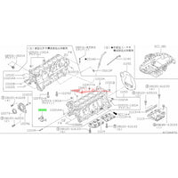 Genuine Nissan Oil Squirter Jet & Banjo Bolt Assembly Fits Nissan R32/R33/R34 Skyline GTR & C34 Stagea RB26DETT
