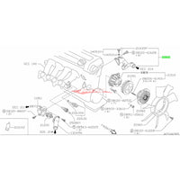 Genuine Nissan Outlet Water Neck Fits Nissan S14/S15 Silvia & 200SX SR20DE/T