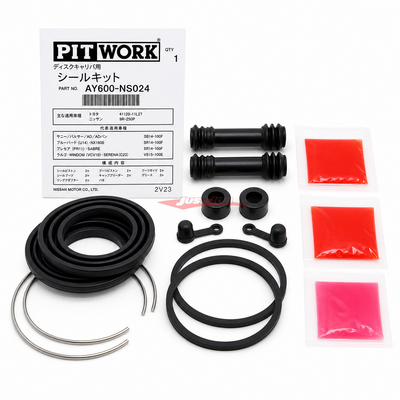 Genuine Nissan / Pitwork Front Caliper Seal Kit (41120-11L27) Fits Nissan RNN14 GTi-R & N15 Pulsar SSS/VZ-R