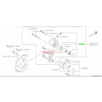 Genuine Nissan Pitwork Rear Brake Caliper Seal Kit Fits Nissan R34 Skyline GT, C34 Stagea & C35 Laurel (Single Piston)