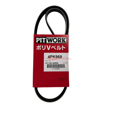 Genuine Nissan Piytwork Power Steering Pump Belt (4PK970) Fits Nissan R33/R34 Skyline GTR & C34 Stagea 260RS RB26DETT