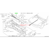 Genuine Nissan Plastic Clip Fits Nissan S14/S15 Silvia & 200SX, R32/R33/R34 Skyline, A31 Cefiro & C33/C34/C35 Laurel