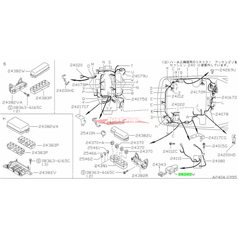 Genuine Nissan Positive Battery Terminal Cover Fusible Link Terminal Fits Nissan A31 Cefiro C34 Laurel N14 Pulsar & R32