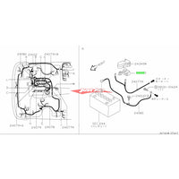 Genuine Nissan Positive Battery Terminal Cover Fusible Link & Terminal Fits Nissan N14 Pulsar & R32 Skyline GTR