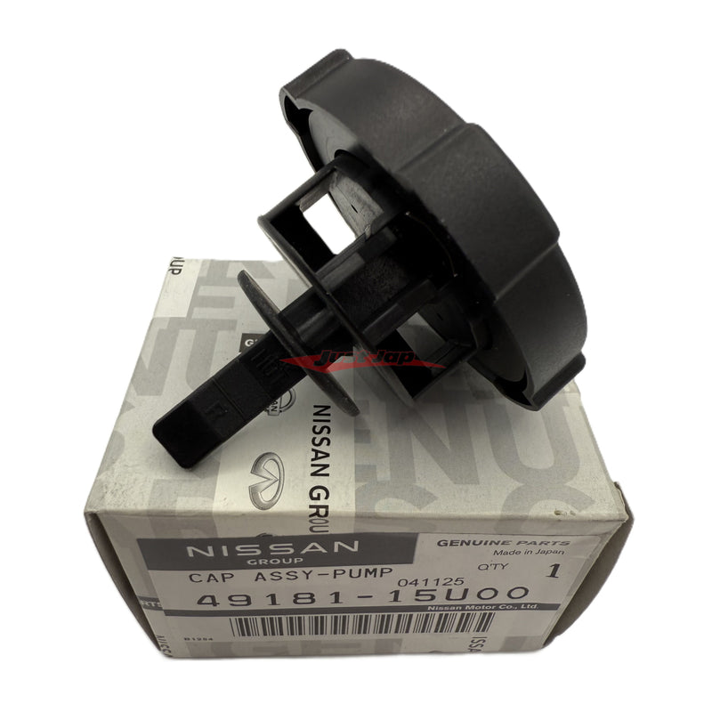 Genuine Nissan Power Steering Reservoir Bottle Cap Fits Nissan E50 Elgrand, C34 Stagea, C34/C35 Laurel, R33 Skyline GTS/T, R35 GTR, S14 Silvia, 200SX & Y33 Cedric & Gloria