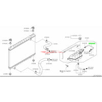 Genuine Nissan Radiator Coolant Expansion Tank Inlet Hose Fits Nissan R35 GTR