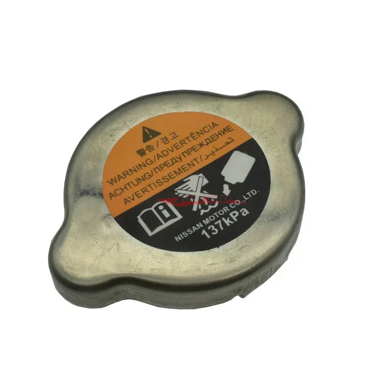 Genuine Nissan Radiator Coolant Tank Cap 1.39kg/CM2 Fits Nissan R35 GTR, Z34 370Z, V36 Skyline, J50 Crossover, F15 Juke, C13 Pulsar, K13 Micra, E12 Note & T31 Xtrail