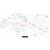 Genuine Nissan Rear Brake Caliper Pin Fits Nissan Skyline R32 GTS-T/R33 GTS-T/R32 GT-R