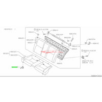 Genuine Nissan Rear Cushion Hook Fits Nissan S13 180SX