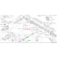 Genuine Nissan Rear Differential Bearing & Oil Seal Rebuild Kit (R200) Fits Nissan A31 Cefiro, S13/S14/S15 Silvia, R32/R33/R34 Skyline, C34 Stagea, C34/C35 Laurel & Z32 300ZX