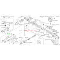 Genuine Nissan Rear Differential Bearing & Oil Seal Rebuild Kit (R200) Fits Nissan A31 Cefiro, S13/S14/S15 Silvia, R32/R33/R34 Skyline, C34 Stagea, C34/C35 Laurel & Z32 300ZX