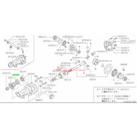 Genuine Nissan Rear Differential Bearing & Oil Seal Rebuild Kit (R200) Fits Nissan A31 Cefiro, S13/S14/S15 Silvia, R32/R33/R34 Skyline, C34 Stagea, C34/C35 Laurel & Z32 300ZX