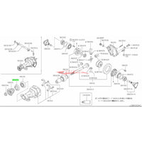 Genuine Nissan Rear Differential Pinion Shaft Oil Seal R200V Fits Nissan Z33 350Z & Z34 370Z / V35 & V36 Skyline & M35 Stagea