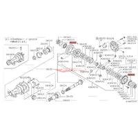 Genuine Nissan Rear Differential Side Bearing R200 Fits Nissan S13/S14/S15/R32/R33/R34/C33/C34/C35/A31/Z32