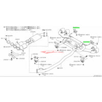 Genuine Nissan Rear Exhaust Mount Bracket/Rubber Fits Nissan R35 GT-R