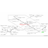 Genuine Nissan Rear Hicas Ball Joint Fits Nissan R34 Skyline GT-T, R33/R34 GTR & C34 Stagea