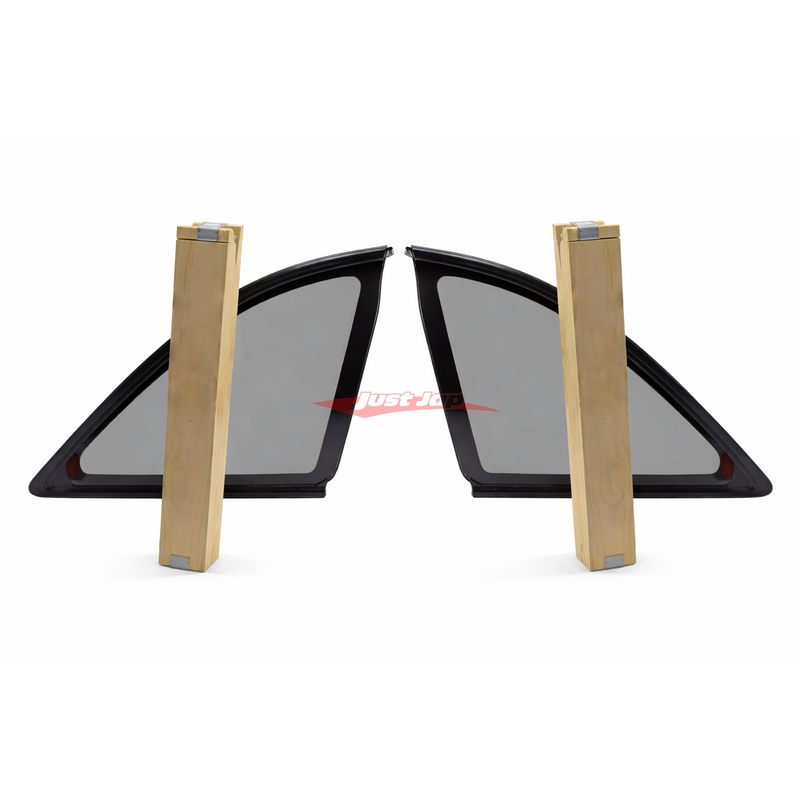 Genuine Nissan Rear Quarter Panel Glass Set Fits Nissan R33 Skyline GTS/T & GTR (Coupe)