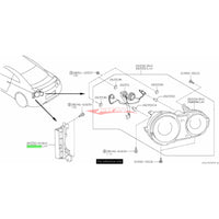 Genuine Nissan Rear Side Marker Reflector L/H Fits Nissan R35 GTR (ADM/JDM)