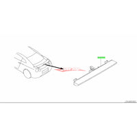 Genuine Nissan Rear Spoiler High Mount Brake Light Assembly Fits Nissan R35 GTR