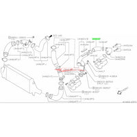 Genuine Nissan Rear Turbocharger Inlet Pipe Hose Fits Nissan R32/R33/R34 Skyline GTR & C34 Stagea 260RS RB26DETT