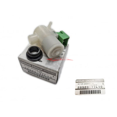 Genuine Nissan Rear Windscreen Washer Motor (Green Plug) Fits Nissan R32/R33 Skyline, A31 Cefiro