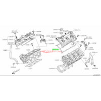 Genuine Nissan Rocker Cover Gasket (Left Side) Fits Nissan E52 Elgrand, V36 Skyline, Y51 Fuga, Z33 350Z Ser. 2 (VQ25HR/VQ35DE/VQ35HR)