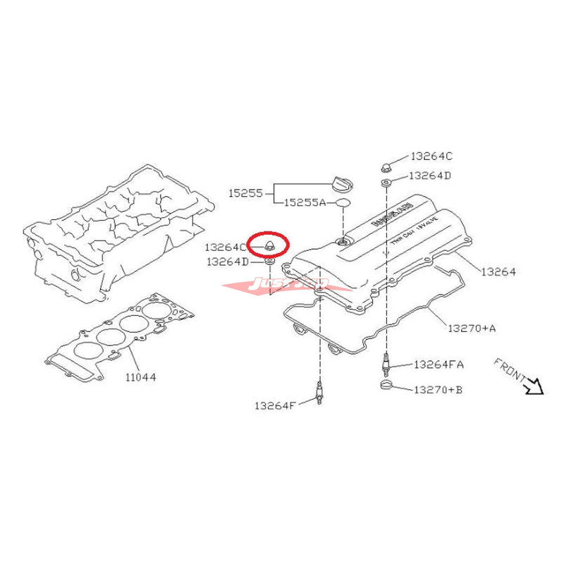 Genuine Nissan Rocker Cover Nut Cap fits Nissan Vehicles ( Check Compatibility )