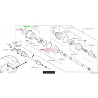 Genuine Nissan Side Shaft/Axle Plug Fits Nissan (Check Compatibility)