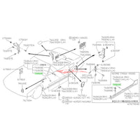 Genuine Nissan Sill Panel Side Skirt Clip Fits Nissan R32 Skyline GTR