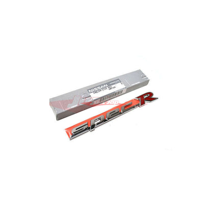 Genuine Nissan Spec R Side Badge Fits Nissan S15 Silvia & 200SX (Chrome)