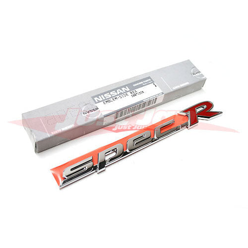 Genuine Nissan Spec R Side Badge Fits Nissan S15 Silvia & 200SX (Shadow Chrome)