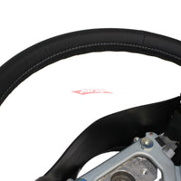 Genuine Nissan Steering Wheel Fits Nissan S15 Silvia & 200SX (Silver Stitching)