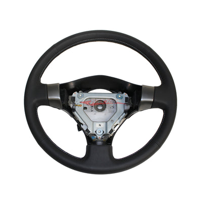 Genuine Nissan Steering Wheel Fits Nissan S15 Silvia & 200SX (Silver Stitching)