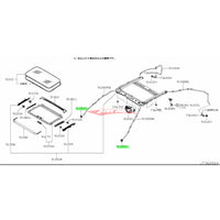 Genuine Nissan Sunroof Drain Hose Plug Fits Nissan V36 Skyine, J50 Crossover & G25/G35/G37 Infiniti