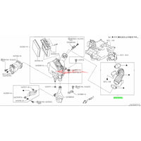 Genuine Nissan Throttle Body Air Intake Pipe L/H Fits Nissan V36 Skyline, J50 Crossover & Z34 370Z VQ37HR