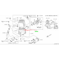 Genuine Nissan Throttle Body Air Intake Pipe R/H Fits Nissan V36 Skyline, J50 Crossover & Z34 370Z VQ37HR